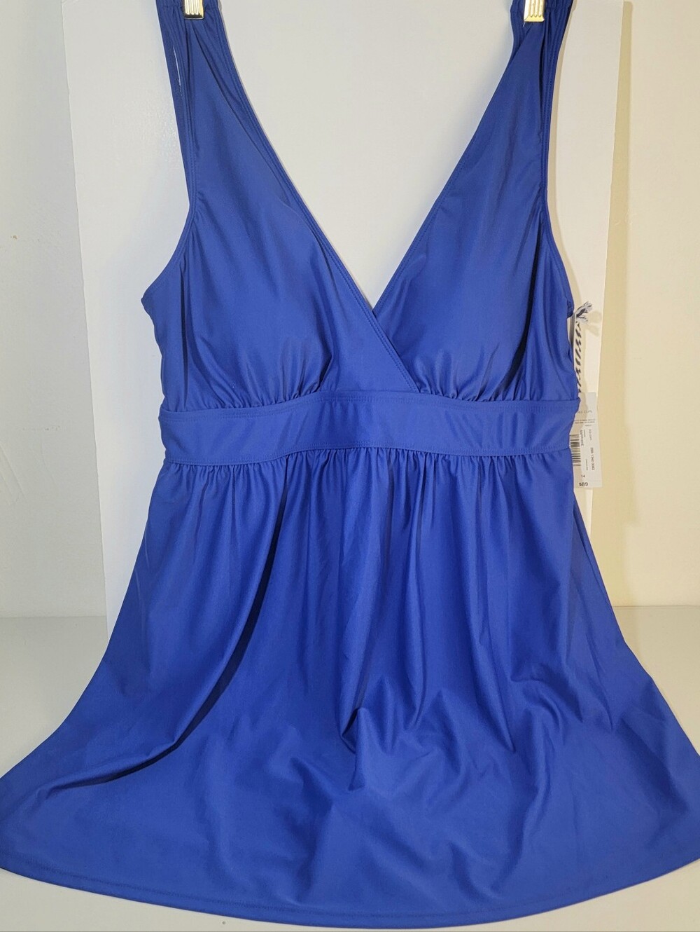 Sonnet Shores Swimdress, New With Tags, Removable Bra Cups, Sapphire, Size 14
